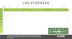 Desktop Screenshot of lespyrenees.net